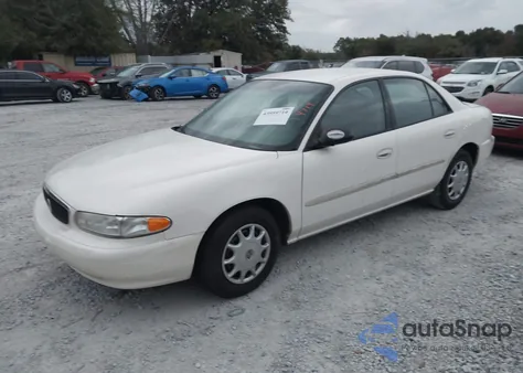 2003 Buick Century Custom z USA, uszkodzony, nr VIN 2G4WS52J831239372